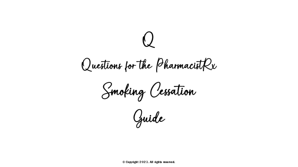 Smoking Cessation Guide